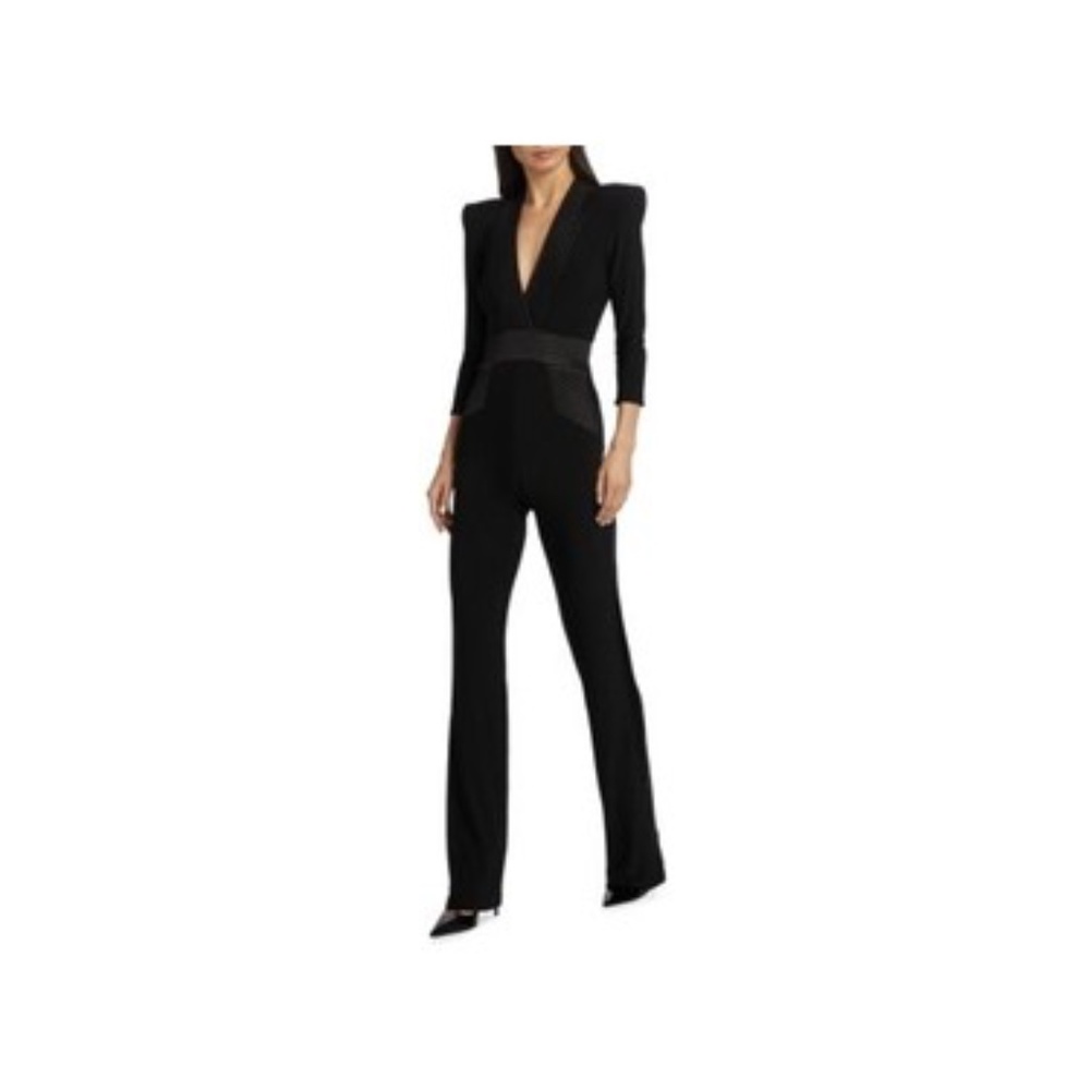 Eye Of Horus Jersey Straight-Leg Jumpsuit